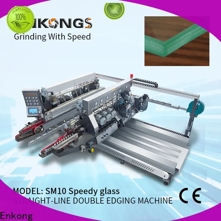 Enkong SM 22 glass double edger machine manufacturers for household appliances 1