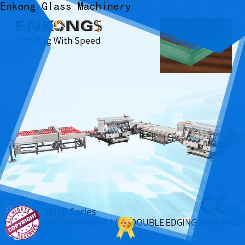 Enkong High-quality glass double edger supply for household appliances 1
