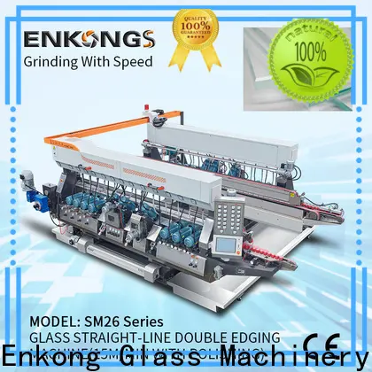 Enkong SM 22 glass double edger supply for photovoltaic panel processing 1