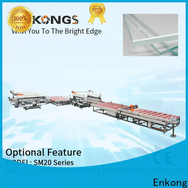 Enkong Wholesale glass double edging machine suppliers for photovoltaic panel processing 1