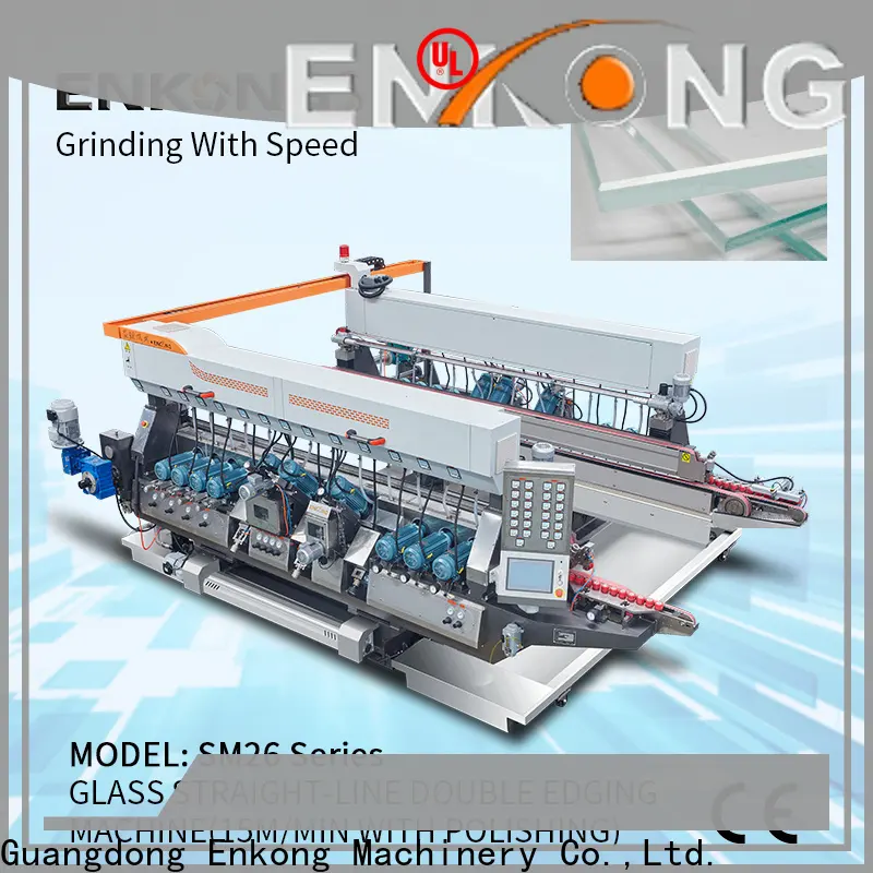 High-quality glass double edger modularise design suppliers for photovoltaic panel processing 1