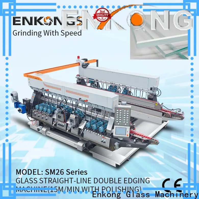 Enkong SM 20 automatic glass edge polishing machine supply for round edge processing 1