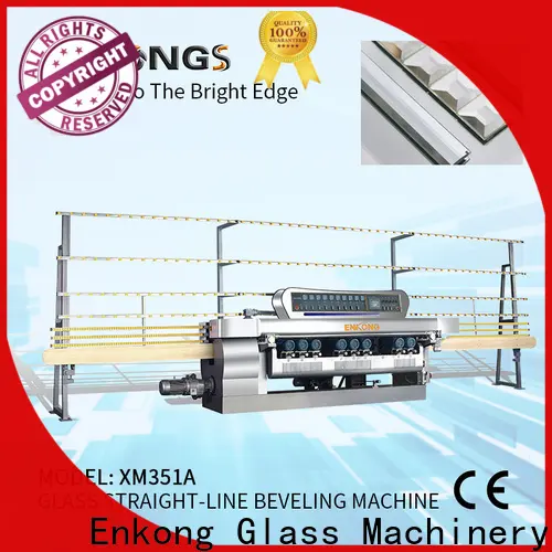 Enkong xm351a glass beveling machine manufacturers company for polishing 1