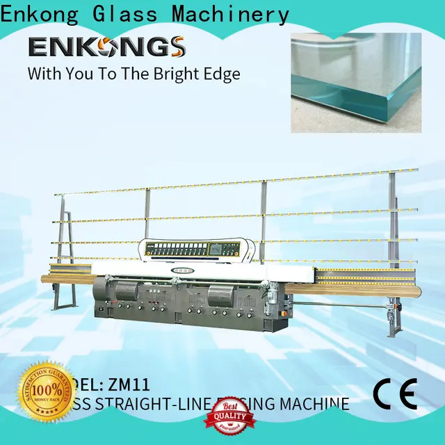 Enkong zm9 glass straight line edging machine supply for household appliances 1