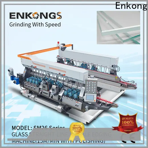 Enkong SM 10 double edger factory for round edge processing 1