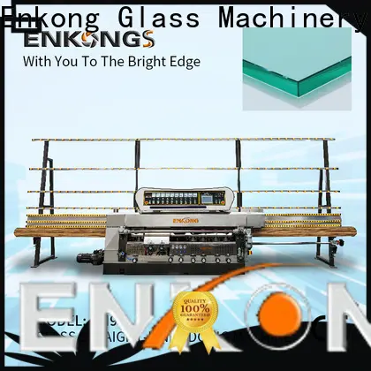 Enkong Latest glass straight line edging machine price factory for household appliances 1