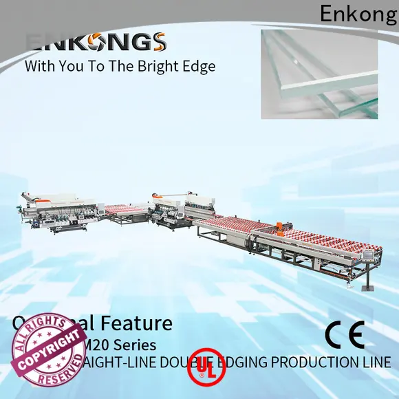 Enkong SM 20 glass double edger suppliers for photovoltaic panel processing 1