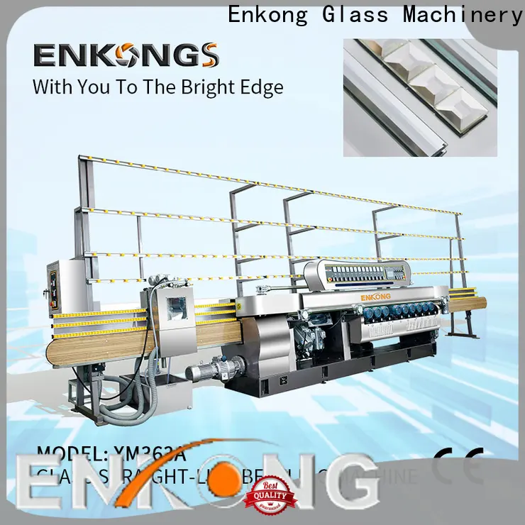 New glass bevelling machine suppliers 10 spindles company for glass processing 1