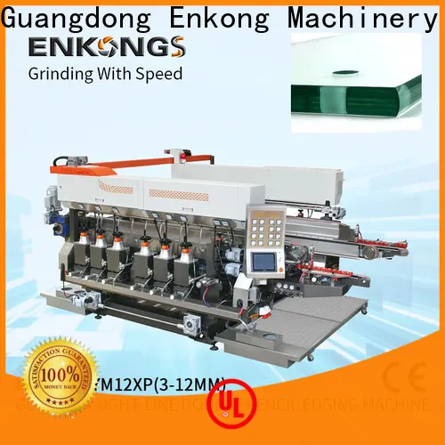 Enkong SYM08 double edger machine factory for photovoltaic panel processing 1