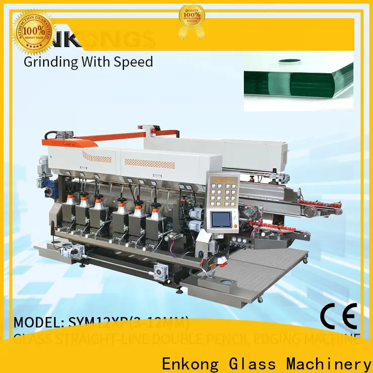 Enkong SM 12/08 small glass edge polishing machine factory for household appliances 1