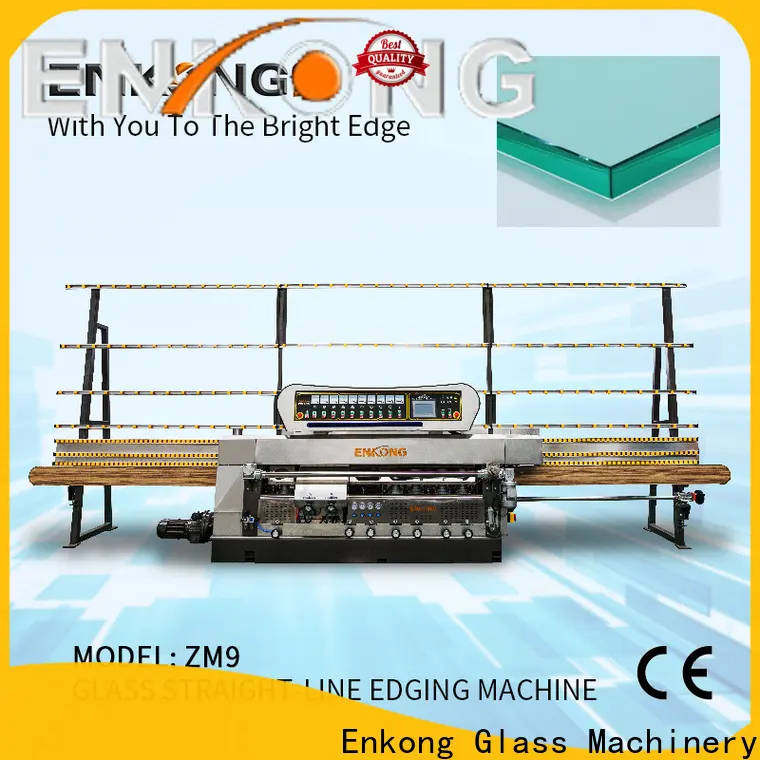 Latest glass edge grinding machine zm9 suppliers for round edge processing 1