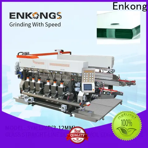 Enkong SM 26 automatic glass edge polishing machine suppliers for photovoltaic panel processing 1