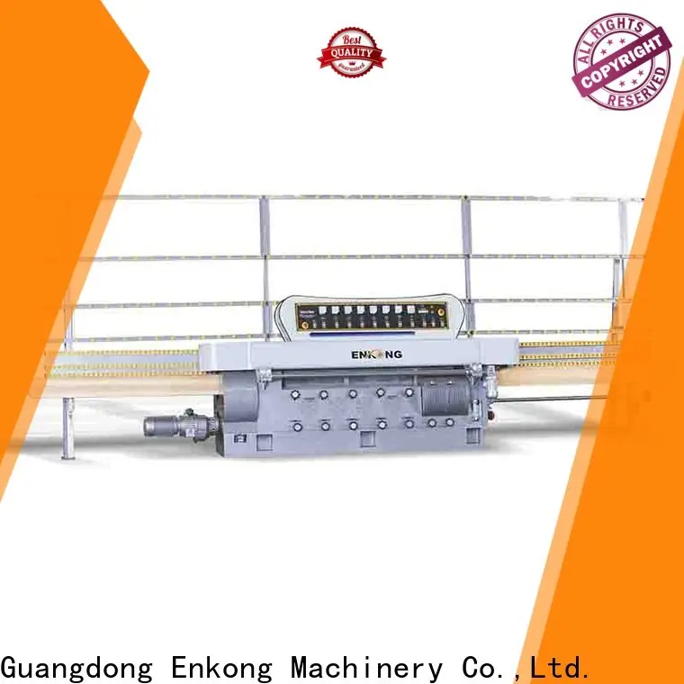 Enkong zm11 glass cutting machine price suppliers for round edge processing 1