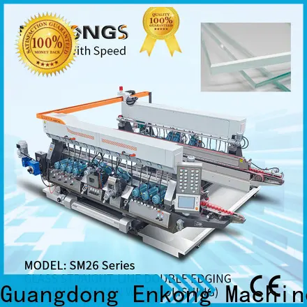 Enkong straight-line glass double edger machine for business for household appliances 1