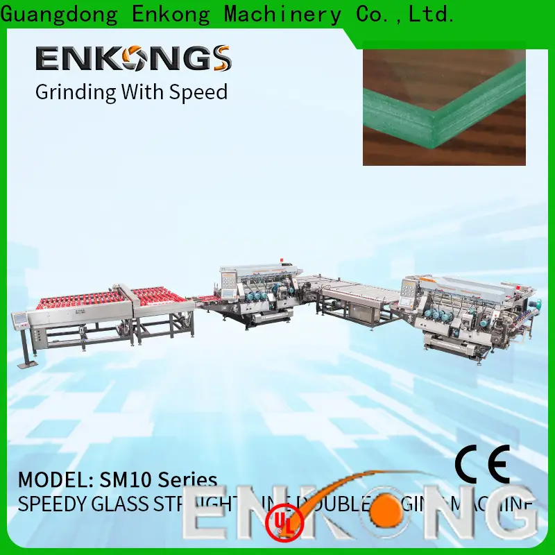 High-quality glass double edging machine straight-line manufacturers for photovoltaic panel processing 1