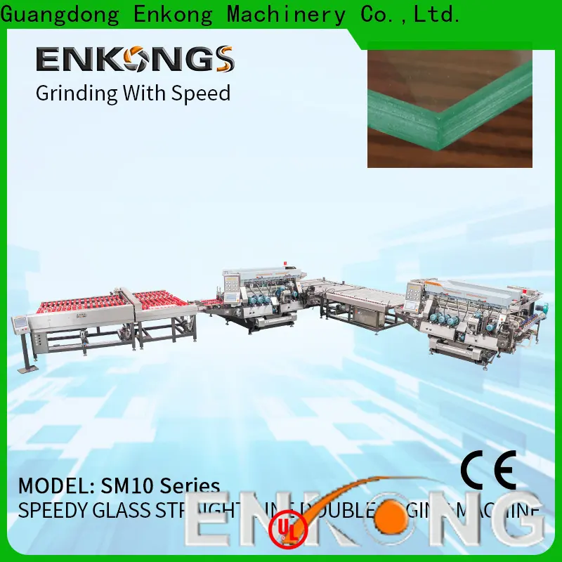 High-quality glass double edging machine straight-line manufacturers for photovoltaic panel processing 1