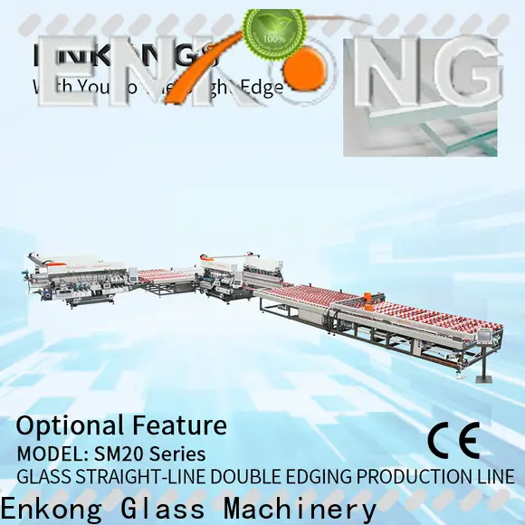 Enkong New glass double edger factory for household appliances 1