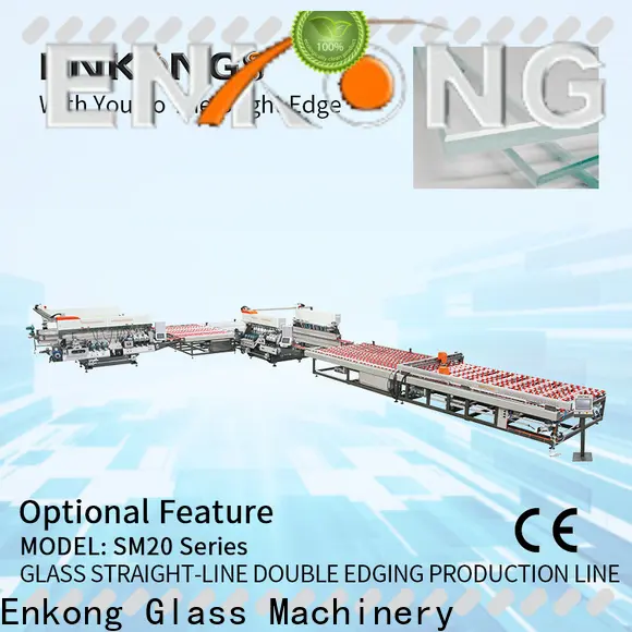 Enkong New glass double edger factory for household appliances 1