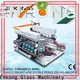 Enkong modularise design glass double edging machine supply for household appliances 1