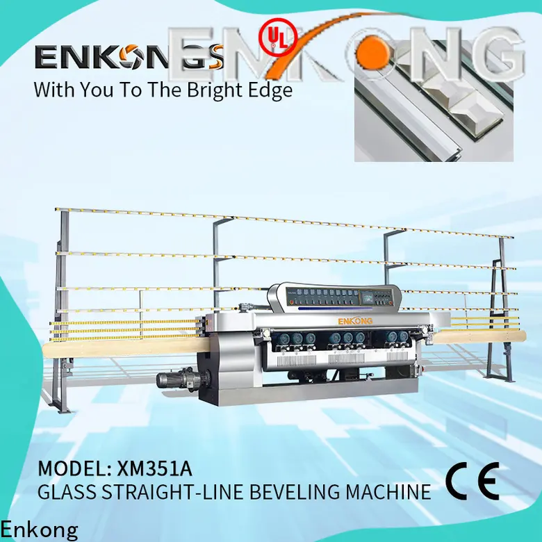 Enkong New glass beveling machine price factory for glass processing 1