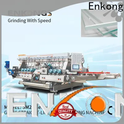 Enkong straight-line small glass edge polishing machine supply for household appliances 1
