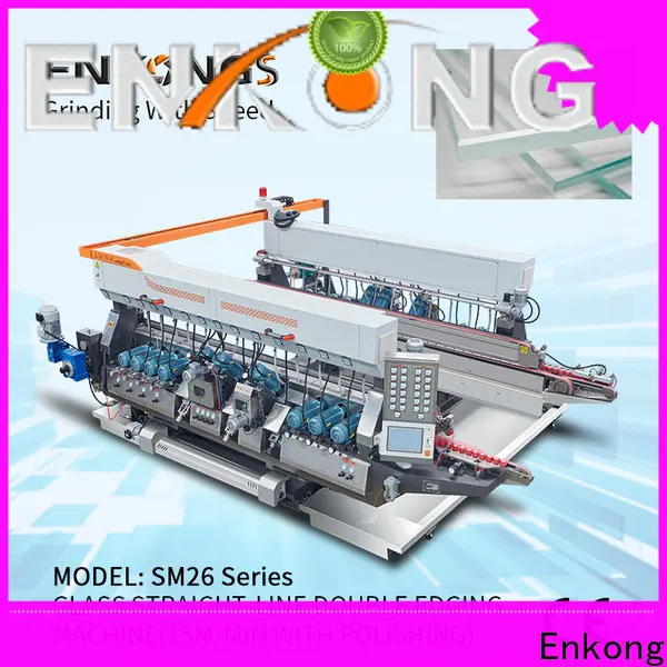 Enkong SM 20 automatic glass edge polishing machine factory for round edge processing 1
