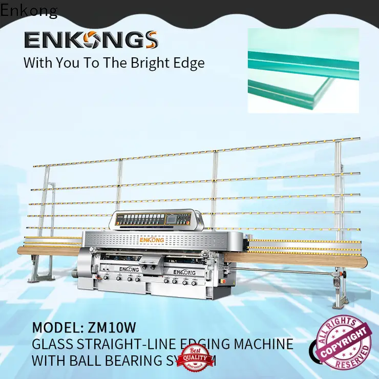Top glass straight line edging machine zm10w company for grind 1