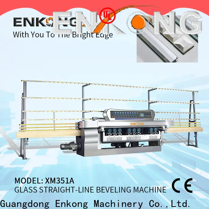 Enkong xm351 glass beveling machine company for glass processing 1