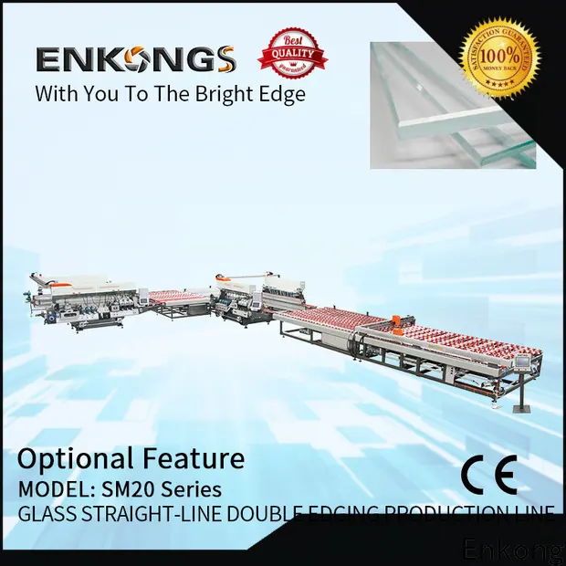 Enkong Best glass double edger machine for business for photovoltaic panel processing 1