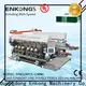 Enkong modularise design glass double edger machine suppliers for round edge processing 1