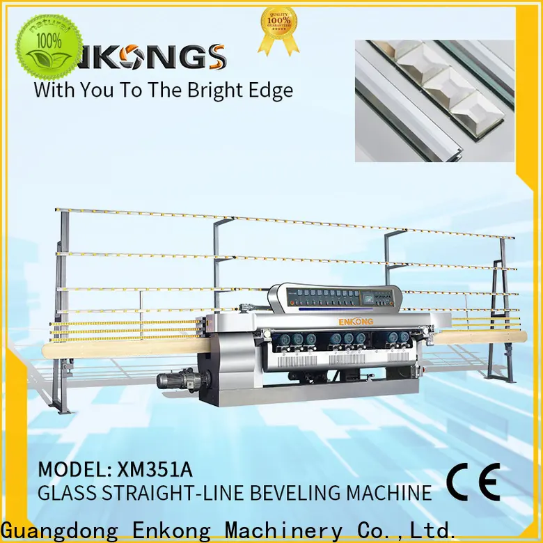 Enkong Top glass bevelling machine suppliers manufacturers for glass processing 1