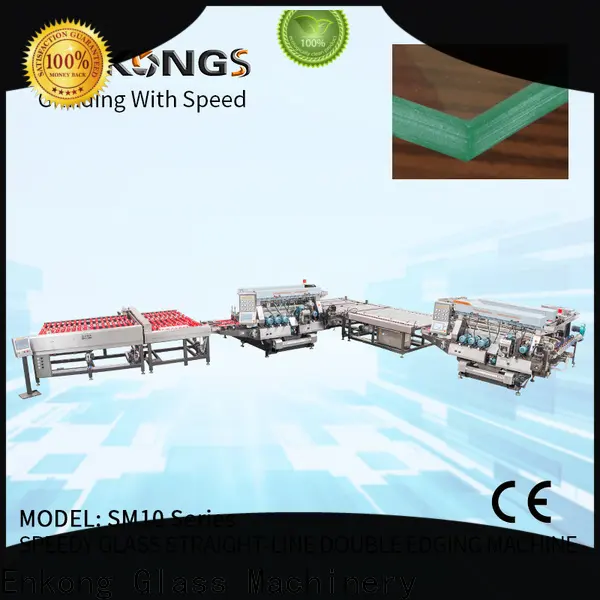 New small glass edge polishing machine modularise design supply for round edge processing 1