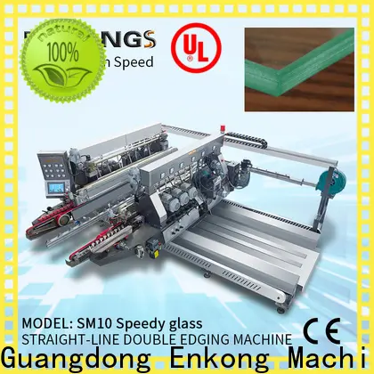 Enkong SM 22 automatic glass edge polishing machine manufacturers for round edge processing 1