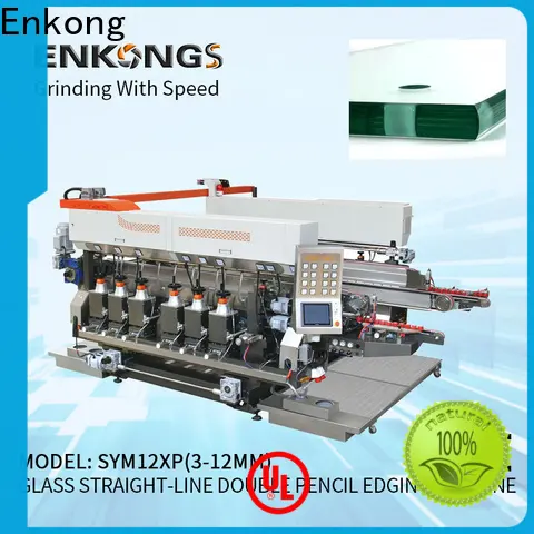 Enkong High-quality glass double edger machine supply for household appliances 1