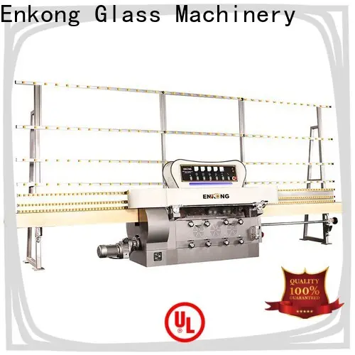 Latest glass straight line edging machine zm4y company for round edge processing 1