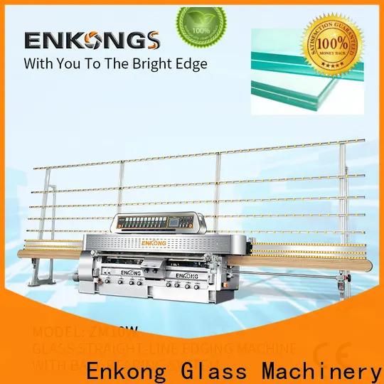 Latest glass straight line edging machine zm10w company for grind 1