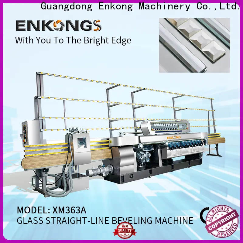 Enkong xm371 glass beveling machine manufacturers suppliers for glass processing 1