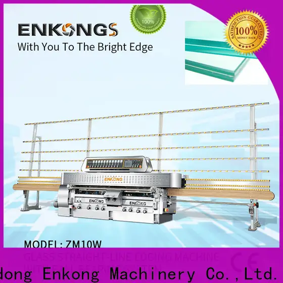 Best glass straight line edging machine with ABB spindle motors suppliers for grind 1