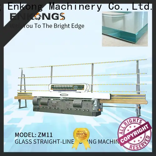 Enkong zm7y glass edge grinding machine suppliers for photovoltaic panel processing 1