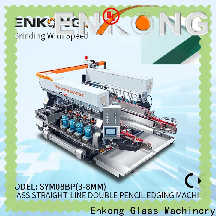 Enkong modularise design glass double edger company for household appliances 1