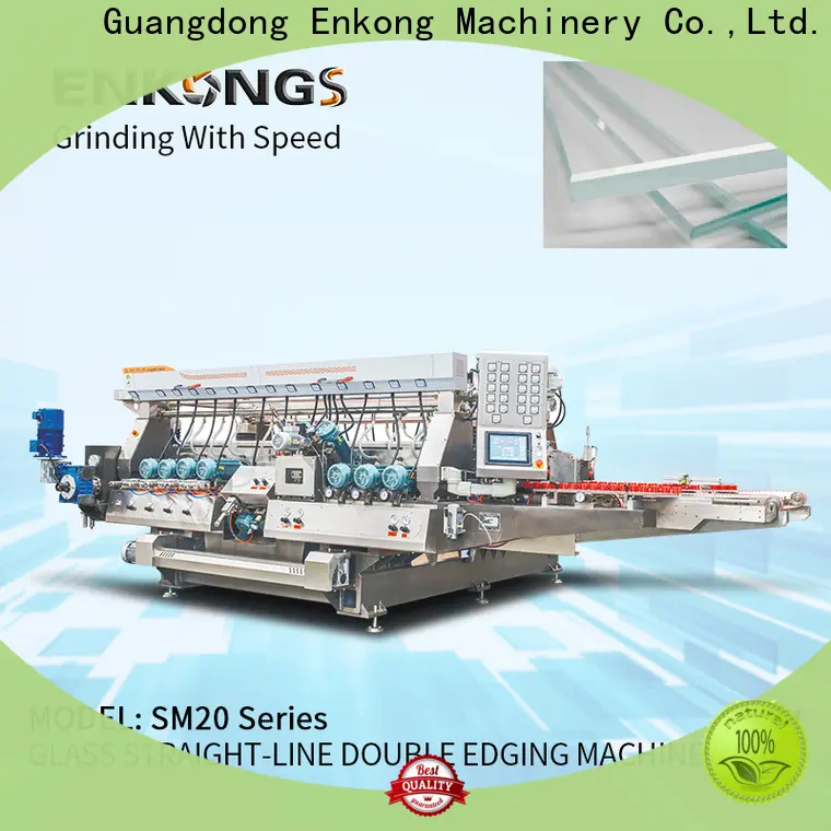 Enkong SYM08 glass double edger machine for business for photovoltaic panel processing 1