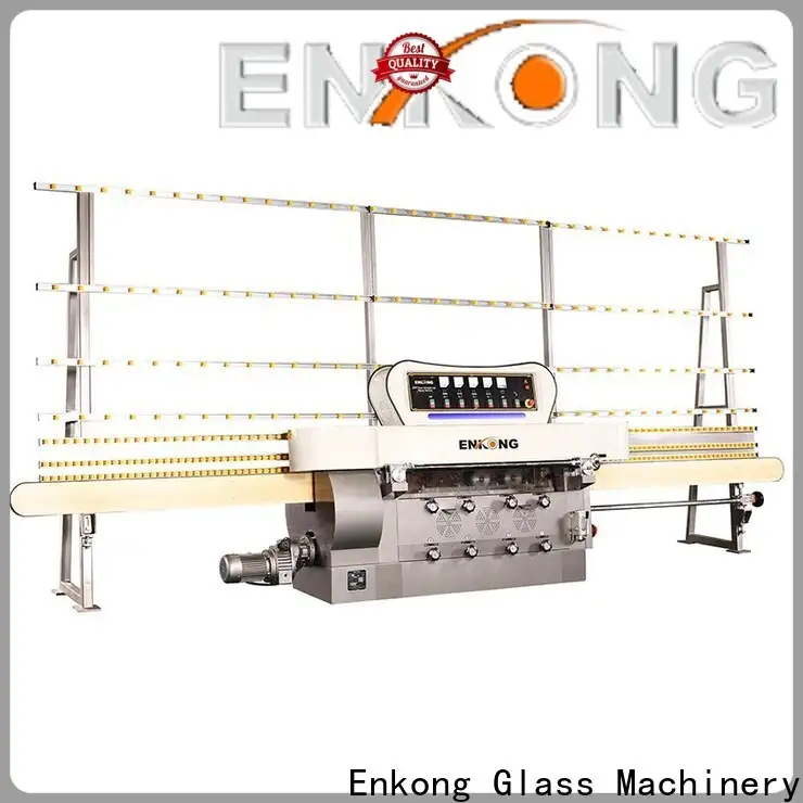 Enkong New glass edger for sale manufacturers for round edge processing 1