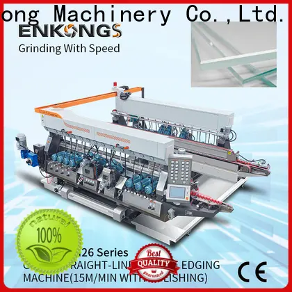 Enkong SM 26 double edger factory for round edge processing 1