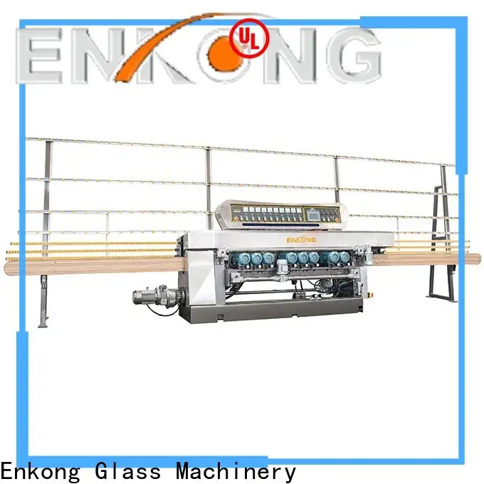 Custom glass straight line beveling machine xm371 suppliers for glass processing 1