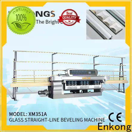 Enkong Latest glass straight line beveling machine for business for glass processing 1