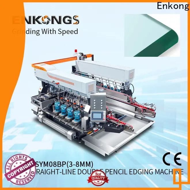 Enkong New glass double edger machine for business for household appliances 1