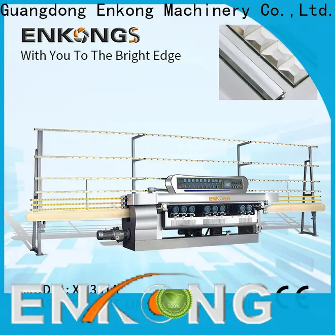 Enkong Wholesale glass straight line beveling machine factory for polishing 1