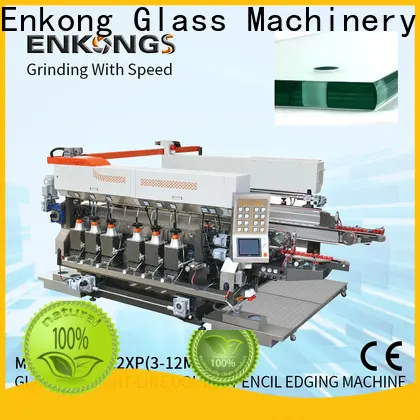 Enkong Latest glass double edger for business for round edge processing 1