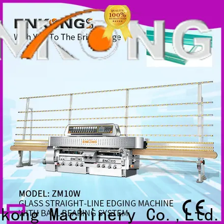 Enkong 45° arrises double glazing glass machine factory for processing glass 1