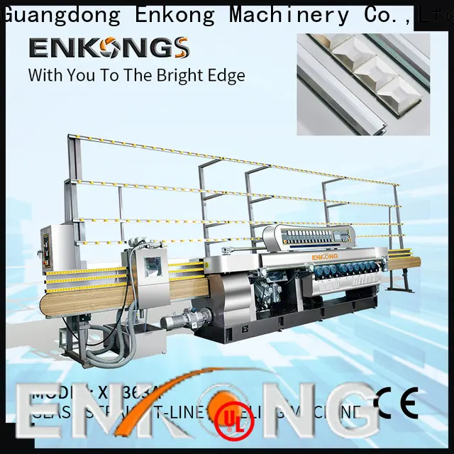 Enkong xm351a glass beveling machine for sale factory for polishing 1